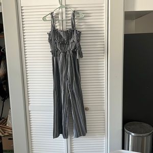 Cute Adjustable Striped Jumper